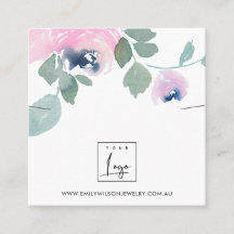 EXIBIÇÃO DO NECKLACE DE ROSA FLORAL DE PINK AZUL