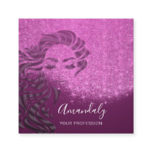 Eyelashes Profissionais Cabelo Salão Rosa Berry