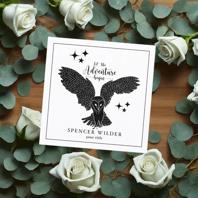 Cartão De Visita Quadrado Guia de Natureza de Aventura Florestal (Criador carregado)