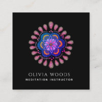 Instrutor de Meditação com Mandalas