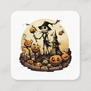 CARTÃO DE VISITA QUADRADO JACK