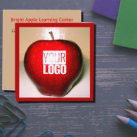 Maçã vermelha crocante -adicionar logotipo
