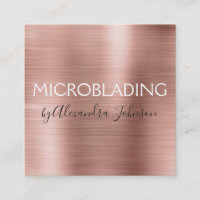 Micro- lâmina metálica, rosa e Rosa Dourada,