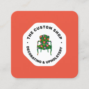 Cartão De Visita Quadrado Mobiliário Upholstery and Home decoration Square B