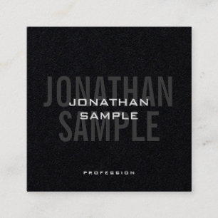 Cartão De Visita Quadrado Modelo Premium de negócios moderno para negócios m