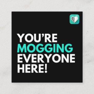 Cartão De Visita Quadrado Mogging All