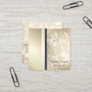 Cartão De Visita Quadrado Na moda moderno Geométrico,Strik