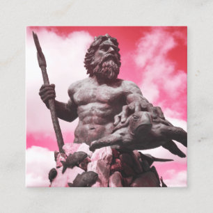 Cartão De Visita Quadrado neto-rei