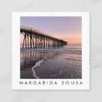 Ocean Beach Pier Sunset Fotografia Viagem Turismo