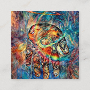 Cartão De Visita Quadrado Oracle