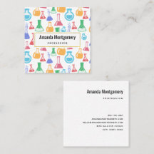 Padrões de Ciência Diversão de Beakers e Frascos