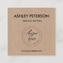 Papel Kraft | Ícones de mídia social Logotipo pers