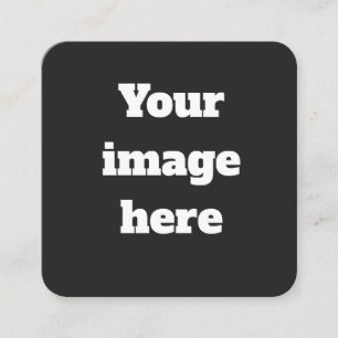 Cartão De Visita Quadrado Personalizado