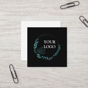 Cartão De Visita Quadrado Personalizado Personalizado Seu Próprio Logotipo 