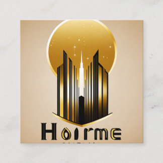 Cartão De Visita Quadrado "Personalizar especialista em adesivos"