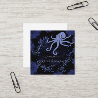 Cartão De Visita Quadrado pipeta