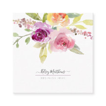 PixDezines Watercolor Summer Rosas, Plum