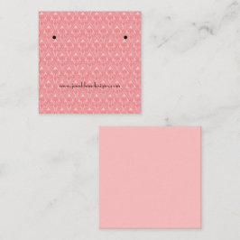 Cartão De Visita Quadrado Placa de Exibição de Arranjos Iris de Arrefeciment