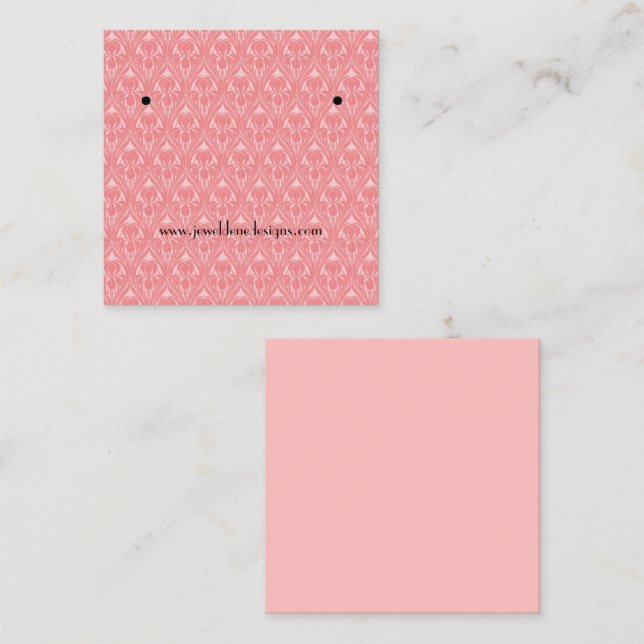 Cartão De Visita Quadrado Placa de Exibição de Arranjos Iris de Arrefeciment (Frente/Verso)