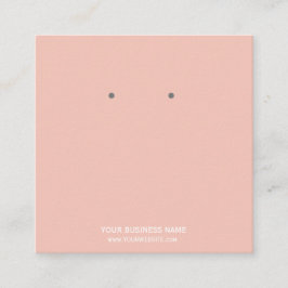 Cartão De Visita Quadrado Placas de exibição personalizadas para gravação de