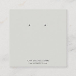 Cartão De Visita Quadrado Placas de exibição personalizadas para gravação de