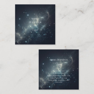 Cartão De Visita Quadrado Plano de fundo sutil vermelho