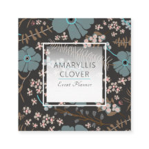 Primavera Floral Mistura De Cinza Rosa Teal A Pret