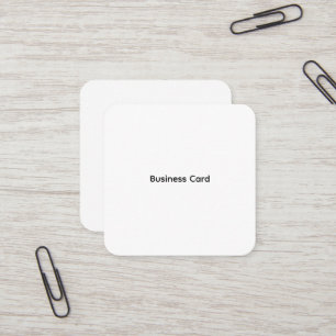 Cartão De Visita Quadrado Quadrado Personalizado Profissional