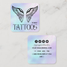 Salão de Tatuagem Celestial Angle Holográfico