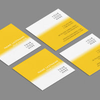 Simples moderno Único Seu Logotipo Amarelo Brilhan
