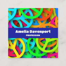 Sinal de Paz Padrão Groovy Sessenta Vibe