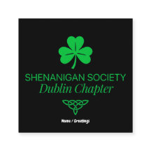 Sociedade Shenanigan Capítulo Dublin Patrimônio Vi