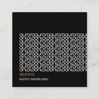 CARTÃO DE VISITA QUADRADO TARJETAS DE VISITA