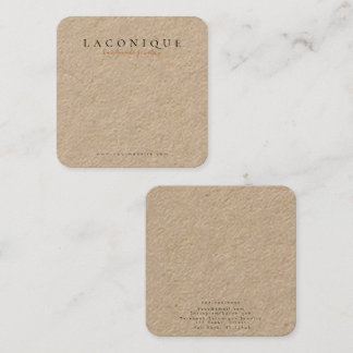 Cartão De Visita Quadrado Tela de Joias | Jogo | Kraft