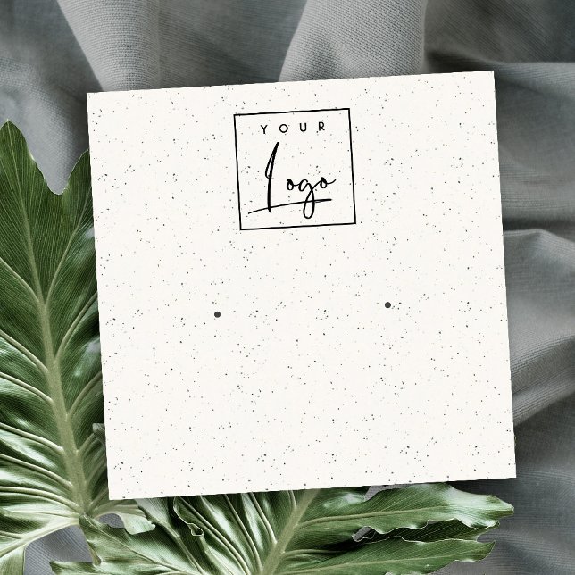 Cartão De Visita Quadrado Tela de ressonância de projeção de textura cerâmic (Criador carregado)