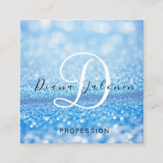 Cartão De Visita Quadrado Tesoura profissional do cabeleireiro Rosa Teto Dou