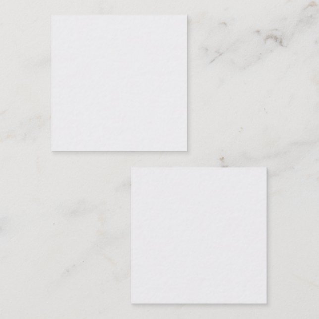 Cartão De Visita Quadrado Ultra Light Gray Minimal Background (Frente/Verso)