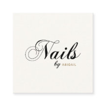 Unhas Elegantes De Tipografia Por "Nome" Código QR