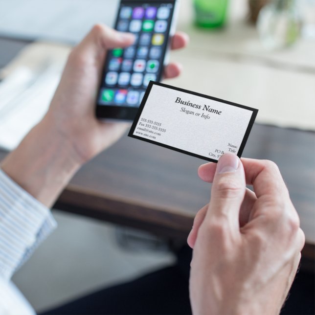 Cartão De Visita Quadro branco (Criador carregado)