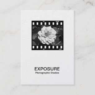 Cartão De Visita quadro de filme 01 de 35mm (ouro)