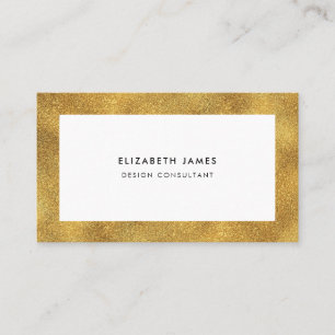 Cartão De Visita Quadro do ouro do falso