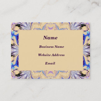 Cartão de visita quadro marmoreado