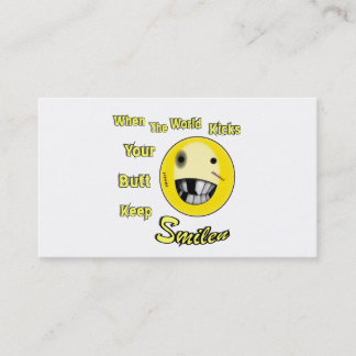 Cartão De Visita Quando o mundo