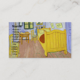 Cartão De Visita Quarto em belas artes de Arles (F482) Van Gogh