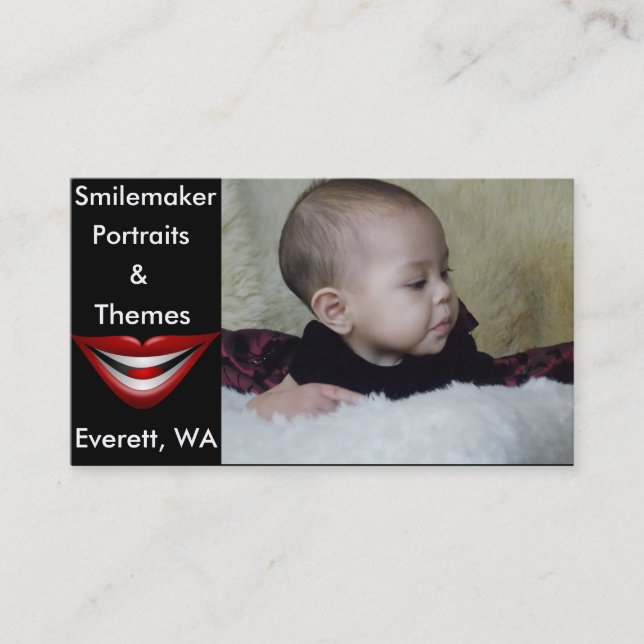 Cartão de visita que você faz (Frente)