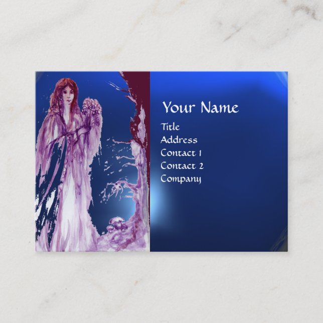 CARTÃO DE VISITA QUEEN GUINEVERE MONOGRAM (Frente)