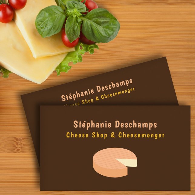 Cartão De Visita Queijo (Cheese business card)
