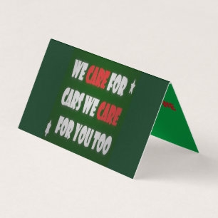 Cartão De Visita Queremos Carros