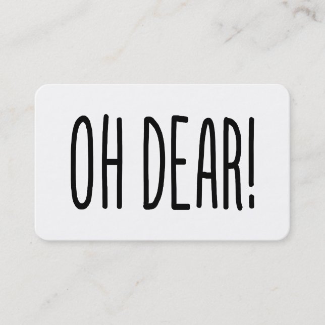 CARTÃO DE VISITA QUERIDA! (Frente)