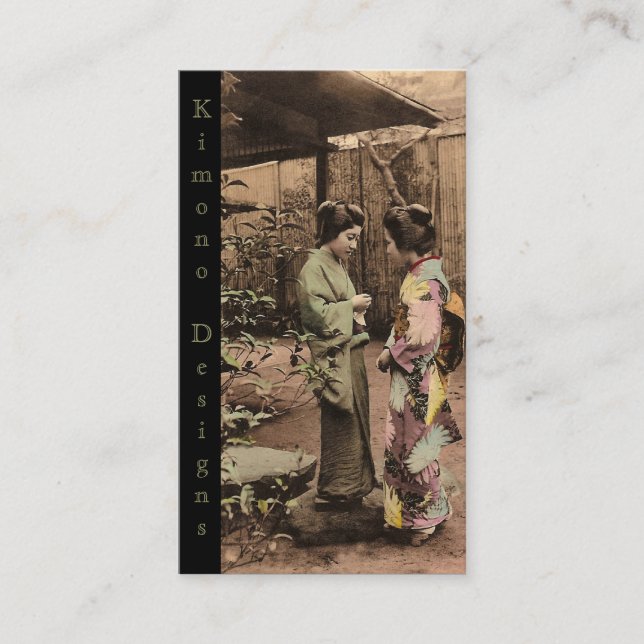 Cartão De Visita Quimono (Frente)